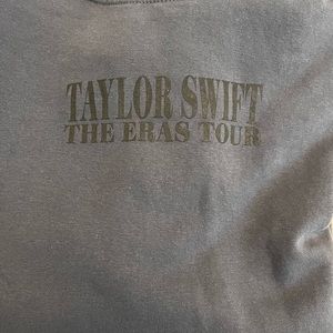 Taylor swift Eras tour Navy crew neck